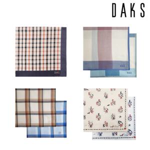 [닥스(손수건)]1매 손수건 12종 택1