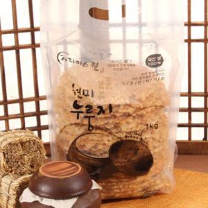 [라이스웰] 쌀눈이 살아있는 현미누룽지1kg