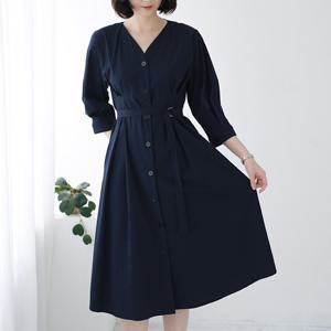 [웬디즈갤러리]솔라리스 허리벨트 원피스 GOP101