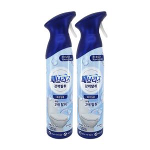 페브리즈 에어 공기탈취제 화장실용 165g 프레시 스카이 2ea
