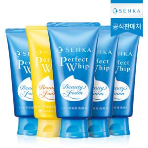 [GS 단독] 센카 퍼펙트휩 120g 4개 +센카 퍼펙트 휩 비타민C 포어리스 글로우 100g
