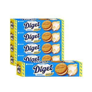 오리온 다이제샌드 바닐라&밀크 93g x 5개