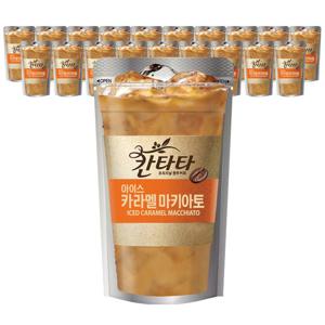 롯데칠성 칸타타 파우치 카라멜마끼야또 230ml x 20개