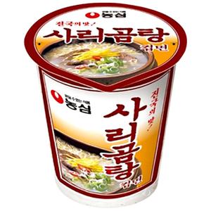 농심 사리곰탕 소컵