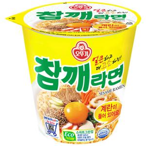 오뚜기 참깨라면 소컵