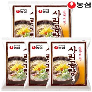 농심 사리곰탕면×5개