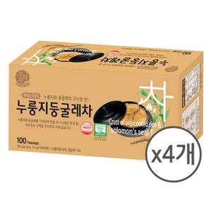 송원 누룽지 둥굴레차 100T x 4개