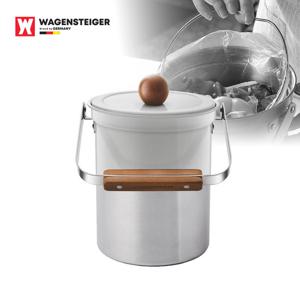 바겐슈타이거]스텐 음식물 쓰레기통 3L