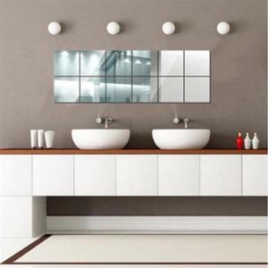 스티커 안전 거울 붙이는 아크릴 벽부착 16EA 욕실 샤워실