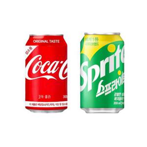 [코카콜라] 코카콜라 업소용 355ml 24입 + 스프라이트 355ml 24입