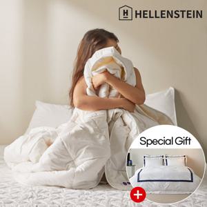 [헬렌스타인][2개 세트] 뉴질랜드 퓨어 양모이불 K+ K