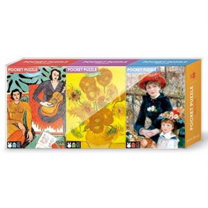포켓 퍼즐 명화 마티스, 고흐, 르누아르