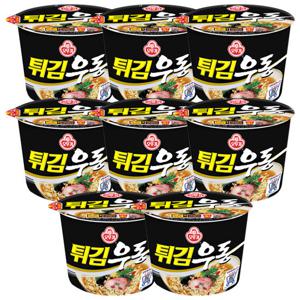 오뚜기 튀김우동 큰컵 8개