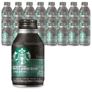 스타벅스 파이크플레이스 스위트블랙 275ml x 24캔