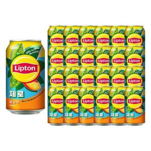 제로 립톤복숭아 355ml 24캔