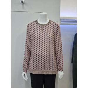 벨리시앙 세이브존04 밑단 스트링 라운드 넥 블라우스 BL31101