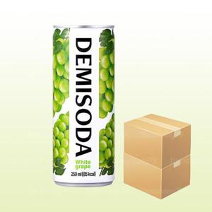 [동아오츠카] 데미소다 청포도 250ml x 60캔 탄산음료