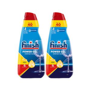 [이지오프뱅]피니시 레몬젤 식기세척기 전용세제 용기 1000ml x2