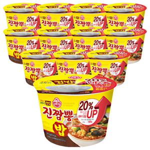 오뚜기컵밥 진짬뽕밥 12개