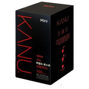 맥심 카누 미니 마일드로스트 아메리카노 100T x 2개