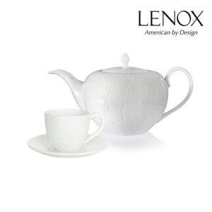 [레녹스]마르케샤 로즈 티세트 (티팟+에스프레소잔 1인조)