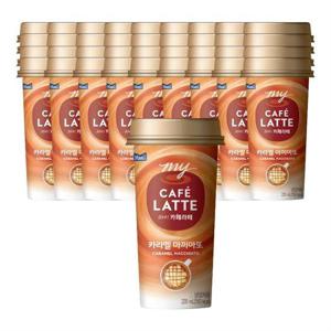 매일유업 마이 카페라떼 카라멜 마끼아또 220ml 40개
