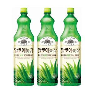 웅진 가야 알로에농장 1.5L 6펫