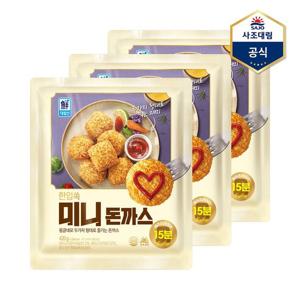 [사조대림]한입쏙 미니돈까스 420g  X 3개