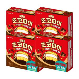 롯데 초코파이 480g x 4개