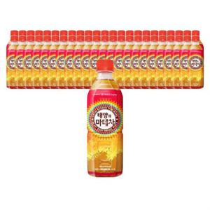 코카콜라음료 태양의 마테차 500ml 48개