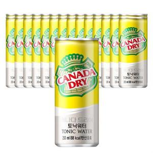 코카콜라음료 캐나다드라이 토닉워터 250ml 30개