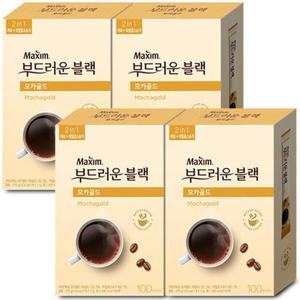 맥심 부드러운 블랙커피 모카골드 100T x 4개