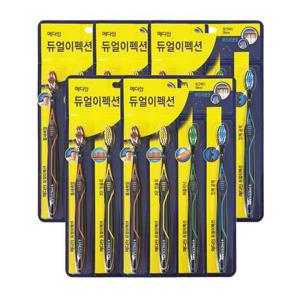 메디안 듀얼이펙션 칫솔 부드러운모 3+1 x5