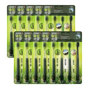 메디안 송천염 미세모 칫솔 4입 x10