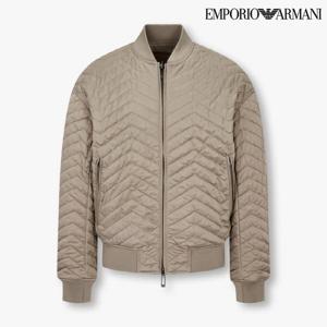 [엠포리오 아르마니]남성 지그재그 퀼팅 블루종 자켓(A514310008)