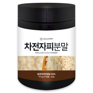 헬로우그린 차전자피 분말 가루 300g(통)