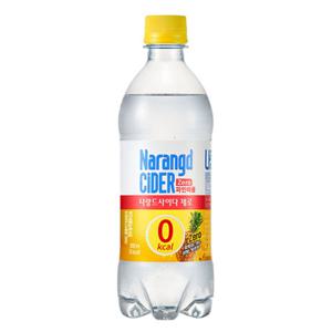 나랑드사이다 제로 파인애플 500ml 24개