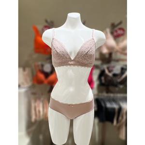 [바바라] GBR7480N GPT7480S 메이 샌드 레이스 비키니 노와이어 몰드 브라 쇼티세트 GBR7480N