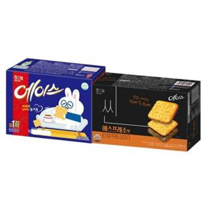 해태제과 에이스 364g 2개 + 에이스 씬 에스프레소맛 291g 2개 / 총 4개