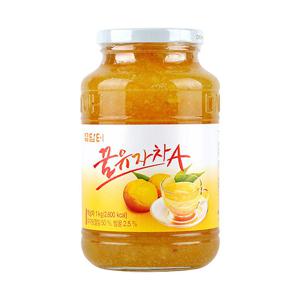 담터 꿀유자차A 1kg x 1개
