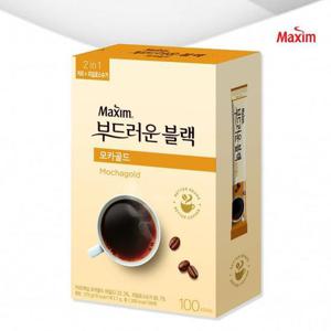 [동서식품] 맥심 부드러운 블랙믹스 모카골드 100T 커피믹스