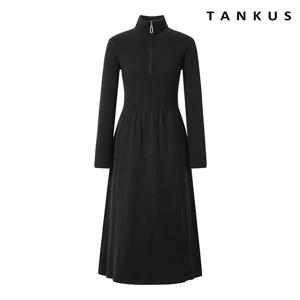 [탱커스]아노락 골지 니트 플레어 롱원피스 (TW4OP010L0)