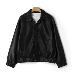 [엠엔씨][MNC] 워셔블 스판 가죽자켓 (MDJK278RO)