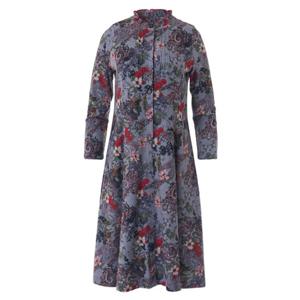 [리본] 리본 셔링카라 플라워패턴 원피스 RD8-OP310 RD8OP310