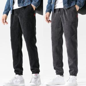 남성 3색 발목밴딩 캐쥬얼 골덴 바지 STC-410004