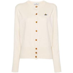 비비안웨스트우드 가디건 1803002PY001VA408 OFF WHITE DOM