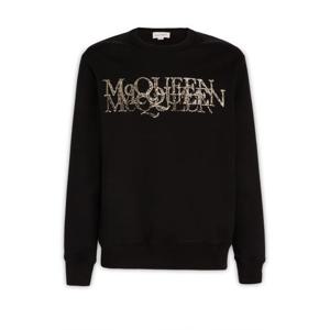 알렉산더 맥퀸 긴팔 티셔츠 735293QUX561010 DOM