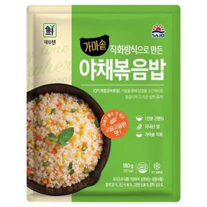 [사조대림] 사조 가마솥 야채 볶음밥 180g x 10봉