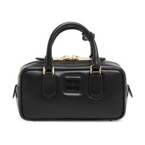 미우미우 토트백 5BB142ACR3F0002 BLACK DOM