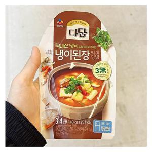 [에이알비티] 다담 냉이된장찌개양념 140g x 3개 32158